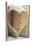 Alto Clef in a Heart Book (or any clef!)