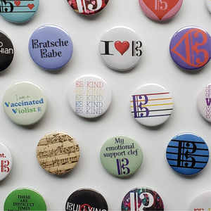 Viola-Themed Fridge Magnets