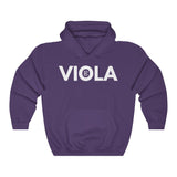 Viola Alto Clef Hooded Sweatshirt