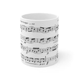 Dvorak American String Quartet Viola Part Coffee Mug