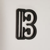 Alto Clef Cookie Cutter