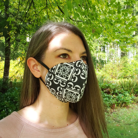 3-Layer Alto Clef Cone-Style Face Mask