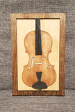 Custom String Instrument Laser Cut Framed Art