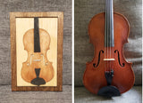 Custom String Instrument Laser Cut Framed Art