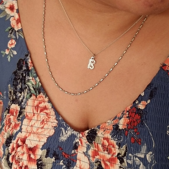 Alto Clef Charm Necklace