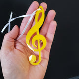 Simple Clef Ornaments