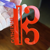 Personalized Clef Ornaments