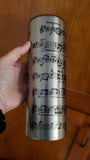 Sheet Music Tumbler