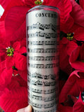 Sheet Music Tumbler