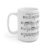 Dvorak American String Quartet Viola Part Coffee Mug