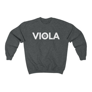 Viola with Alto Clef Crewneck Sweatshirt