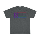 Rainbow Viola /Alto Clef Music Staff T-shirt