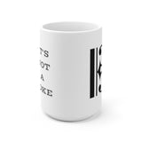 Alto Clef: It's not a joke Coffee Mug