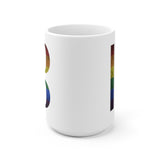 Rainbow Alto Clef Coffee Mug