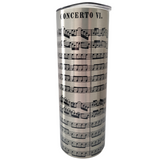 Sheet Music Tumbler