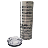 Sheet Music Tumbler