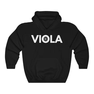 Viola Alto Clef Hooded Sweatshirt