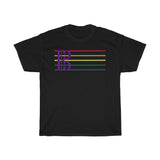 Rainbow Viola /Alto Clef Music Staff T-shirt