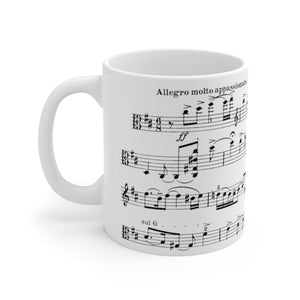 Frank Bridge Allegro Appassionato Sheet Music Coffee Mug