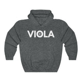 Viola Alto Clef Hooded Sweatshirt