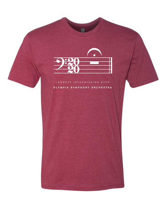 Olympia Symphony - 2020: Longest Intermission Ever Shirt - Bass Clef