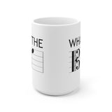 What the F Alto Clef Mug
