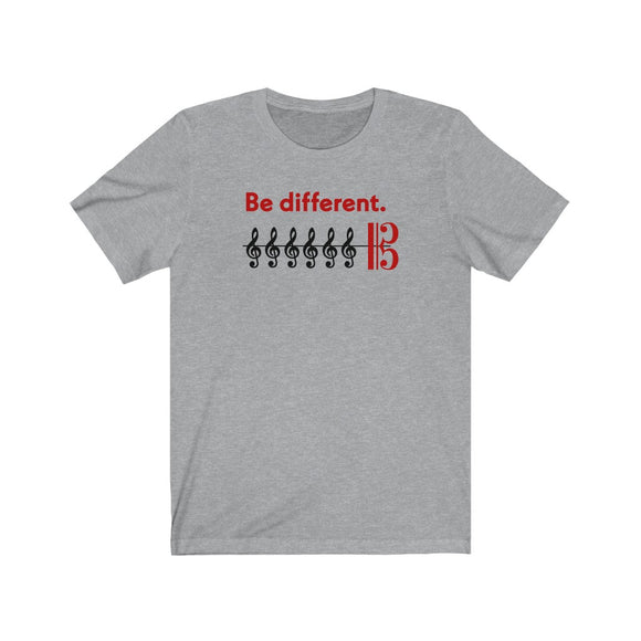 Be Different Alto Clef / Treble Clef  T-shirt
