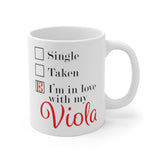 Relationship Status Coffee Mug for Violists