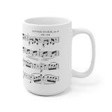 Dvorak American String Quartet Viola Part Coffee Mug