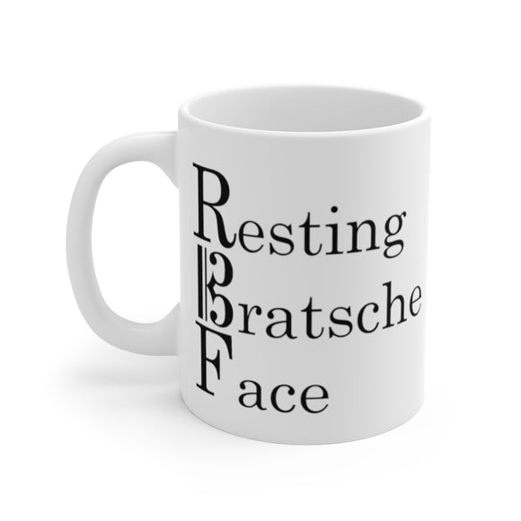 Resting Bratsche Face Mug