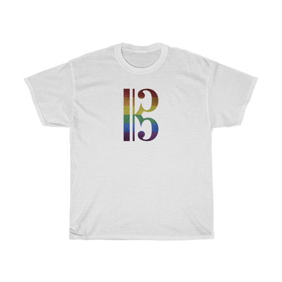 Viola Pride / Rainbow Alto Clef T-Shirt