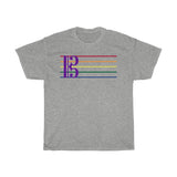 Rainbow Viola /Alto Clef Music Staff T-shirt