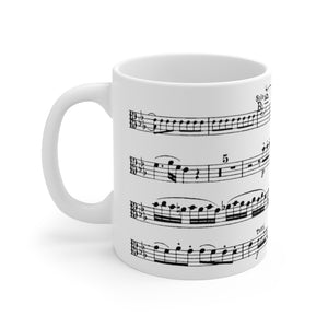 Mozart Sinfonia Concertante Viola Solo Coffee Mug