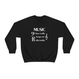 Black Sweatshirt - Choose Your Design