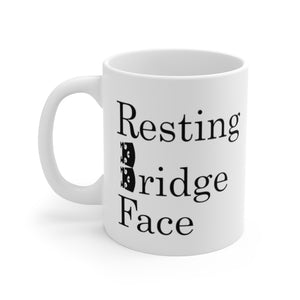 Resting Bridge Face Coffee Mug