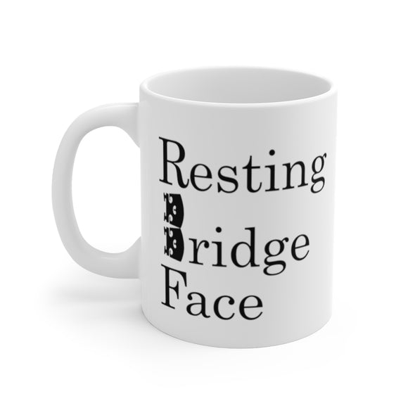 Resting Bridge Face Coffee Mug
