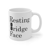 Resting Bridge Face Coffee Mug