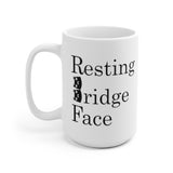 Resting Bridge Face Coffee Mug