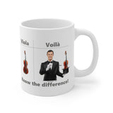 Viola / Voilà Coffee Mug - Know the difference!