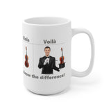 Viola / Voilà Coffee Mug - Know the difference!