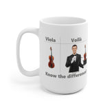 Viola / Voilà Coffee Mug - Know the difference!